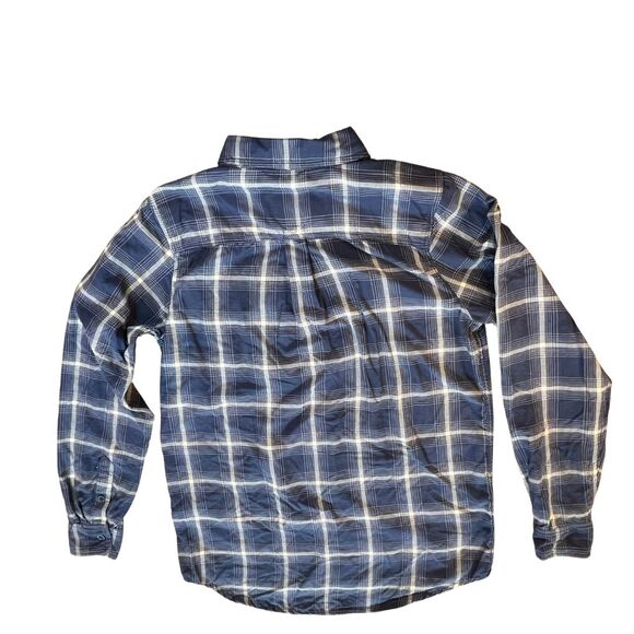 Marmot Women Plaid Shirt Medium Long Sleeve Button Up Western Cowgirl Rustic Tex - Picture 9 of 12